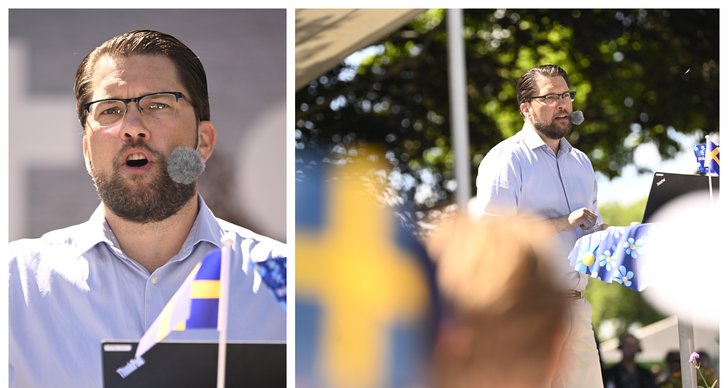 Sverigedemokraterna, Almedalen 2022, Jimmie Åkesson, Valet 2022, TT